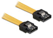 DELOCK SATA-Kabel SATA -> SATA St/St 0.20m gelb Cl