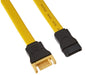 DeLOCK SATA-Cable Extender ma/fe 6Gb/s 0,50m, 82854 (6Gb/s 0,50m) 1 50cm