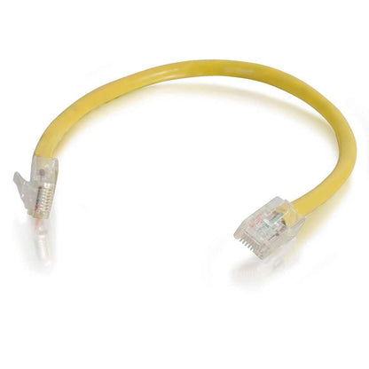 C2G 3M Cat5e Ethernet RJ45 High Speed Network Cable, LAN Lead YELLOW Cat5e PVC UTP Patch Cable Non-Booted 3M Yellow