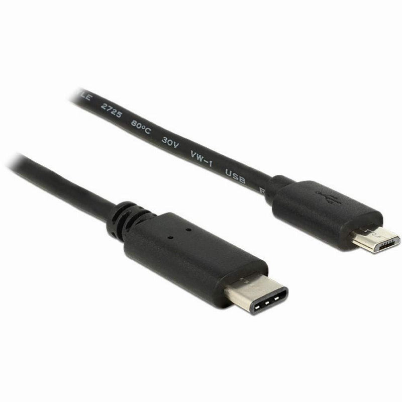 USB Kabel Delock C -> Micro-B St/St 2.50m schwarz