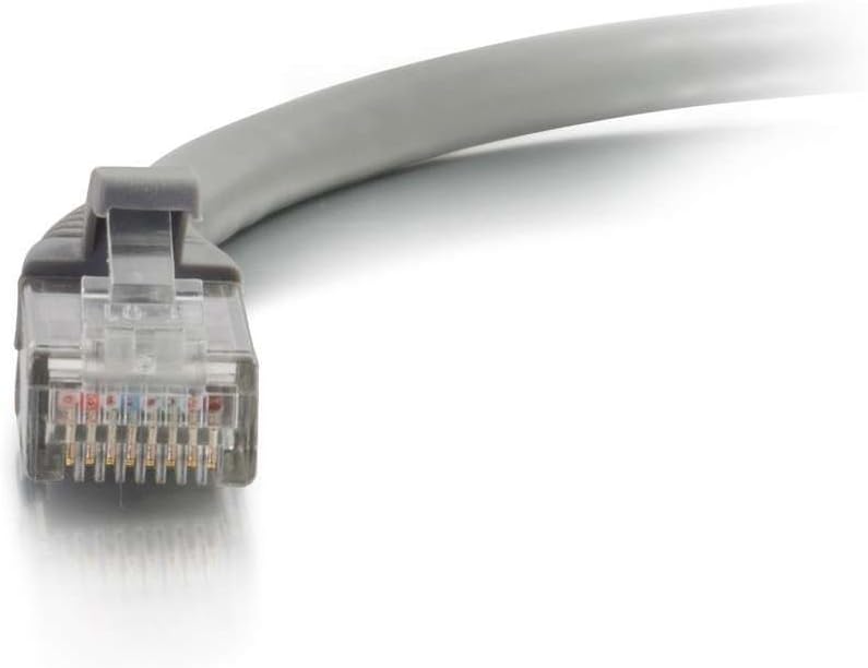 C2G Cat6 Booted Unshielded (UTP) Network Patch Cable - Patch cable - RJ-45 (M) to RJ-45 (M) - 30 m - UTP - CAT 6 - molded, snagless, stranded - grey 30M Grey