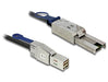 DeLock Cable Mini SAS HD SFF-8644 > Mini SAS 26-Pin SFF-8088 1 m