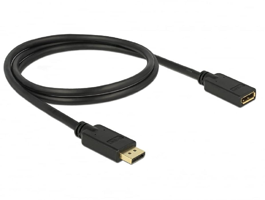 DeLock DisplayPort 1.2 Verlängerungskabel 4K 60 Hz 1 m - DigitalDisplayVideo (83809)