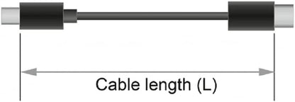 DeLock DisplayPort 1.2 Verlängerungskabel 4K 60 Hz 1 m - DigitalDisplayVideo (83809)