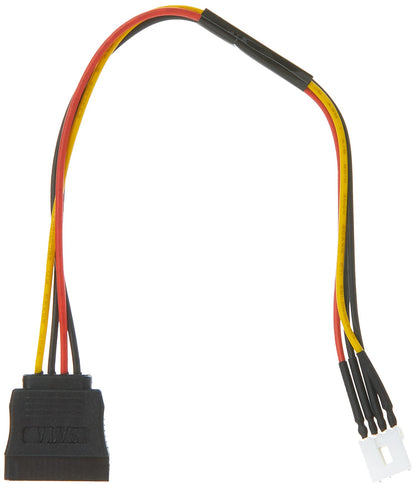 DeLOCK Cable Power SATA 15 Pin Male to Floppy 4 83877 Cable Power SATA 15 Pin Male to Floppy 4,Black/red/yellow
