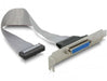 DELOCK Slotblech 1x D-Sub25
