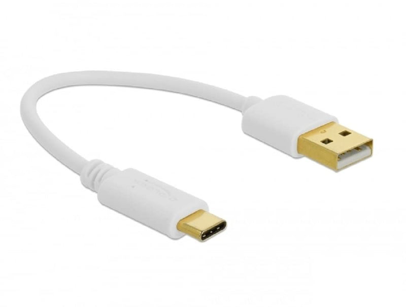 Delock USB Ladekabel Typ-A zu USB Type-C™ 15 cm
