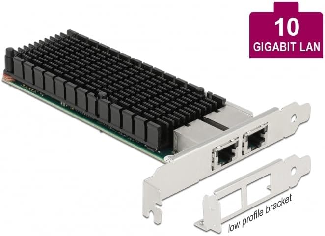 Delock PCI Express x8 Card 2 x RJ45 10 Gigabit LAN X540