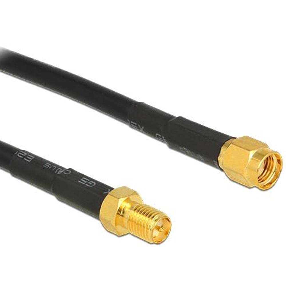 DELOCK HF Kabel RP-SMA -> RP-SMA St/Bu 1.00m low l
