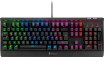 Sharkoon Gaming Tastatur Mech SGK3 blau