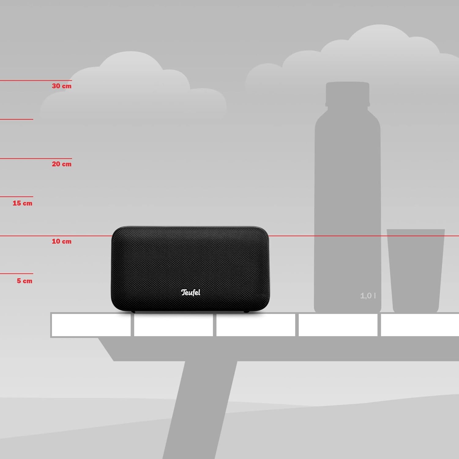 Teufel tragbarer Bluetooth/ Wifi Lautsprecher Go