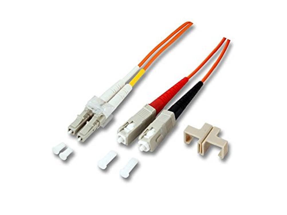 EFB Duplex Jumper LC-SC 50/125, OM3, LSZH, aqua, 2