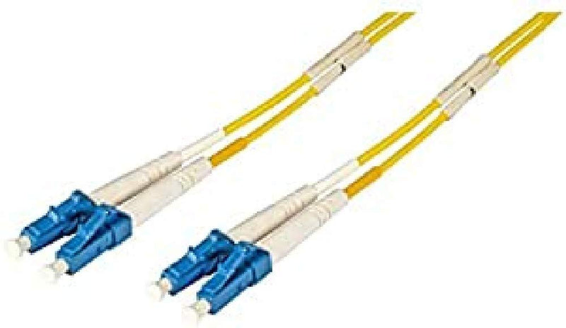 EFB Elektronik O0350.3 Duplex Jumper LC-LC 9/125, OS2, LSZH, 2.0mm, 3m Gelb