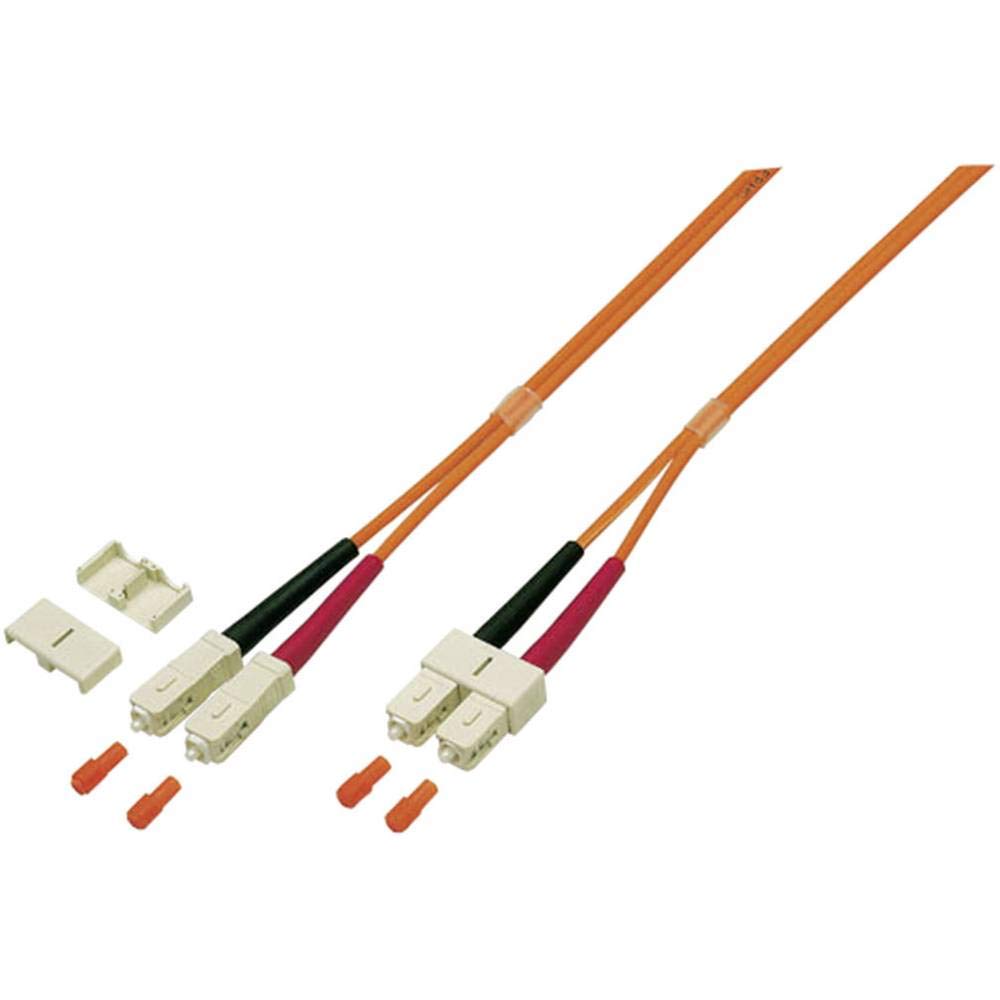 EFB Duplex Jumper SC-SC 50/125, OM3, LSZH, aqua, 3