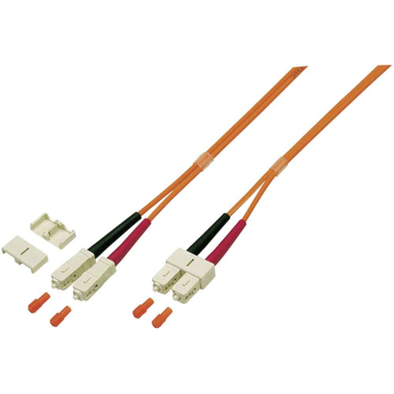 EFB Duplex Jumper SC-SC 50/125, OM3, LSZH, aqua, 3