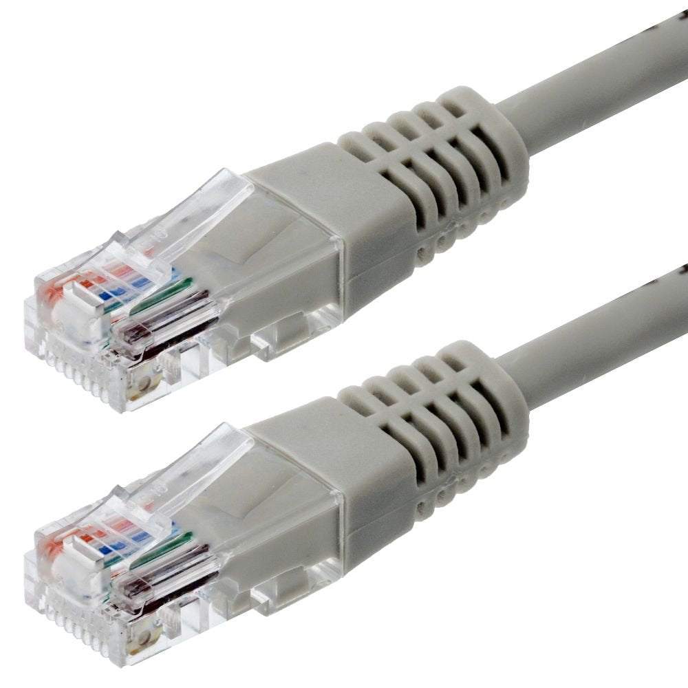 Marke Qlty CAT5E UTP Patchkabel – 3 m grau RJ45
