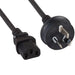 `EFB Netzkabel Australien AS3112 - C13 180?,sw,1.8m`