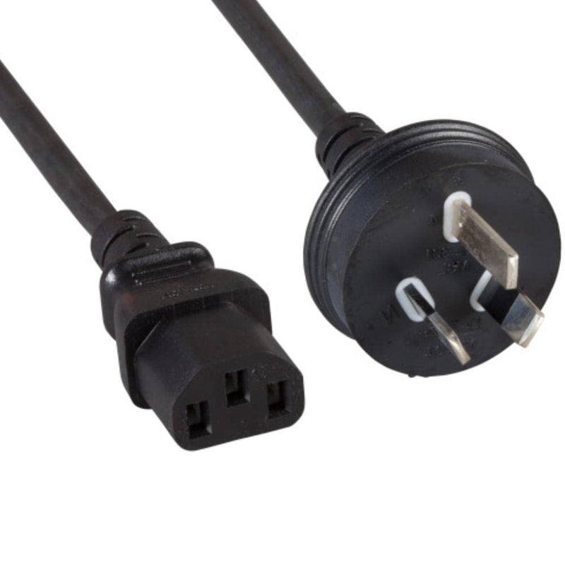 `EFB Netzkabel Australien AS3112 - C13 180?,sw,1.8m`