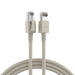 EFB-Elektronik RJ45 Patchkabel Cat.6A S/FTP FRNC Grau 1,5 m