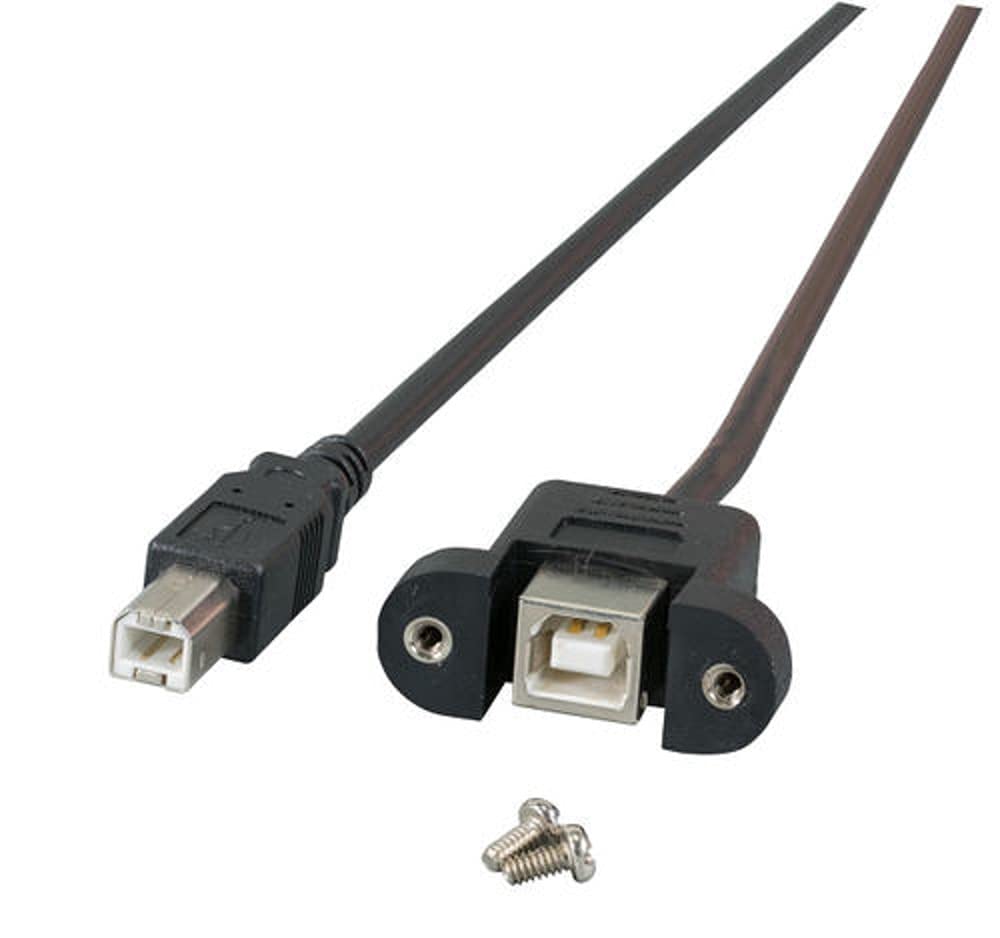 EFB USB2.0 Verlangerung A-A,St.-Einbaubuchse,1.0m,