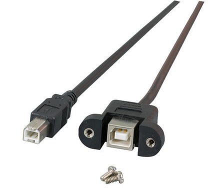 EFB USB2.0 Verlangerung A-A,St.-Einbaubuchse,1.0m,