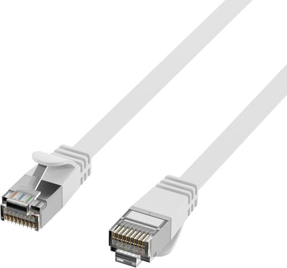 Efb Rj45 Flachpatchkabel U/ftp, Cat.6a, Pvc, 0.25m