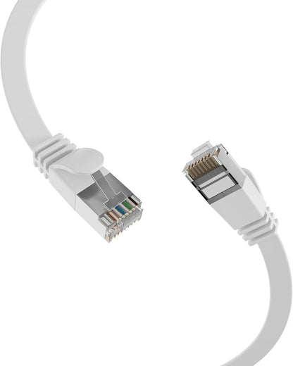 Efb Rj45 Flachpatchkabel U/ftp, Cat.6a, Pvc, 0.25m