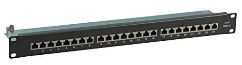 EFB-Elektronik Patchpanel STP 24xRJ45 Cat.6, 19“ 1HE,