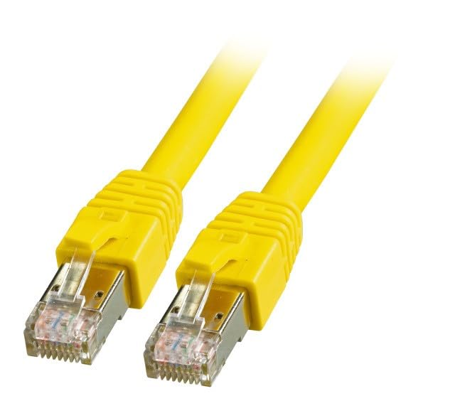 EFB ELEKTRONIK K5528GE.10 Kabel, Rot, 10 m, CAT8.1 S/FTP (S-STP) Amarillo