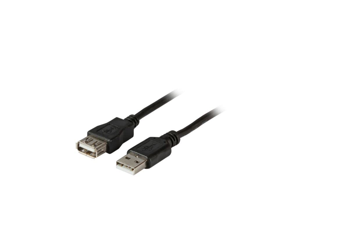 EFB USB2.0 Verlängerungskabel A-A,St-Bu,1,0m,grau,Classic