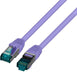 EFB-Elektronik RJ45 Patchkabel Cat.6A S/FTP FRNC - 1,5 m - violett violett 1,5 m