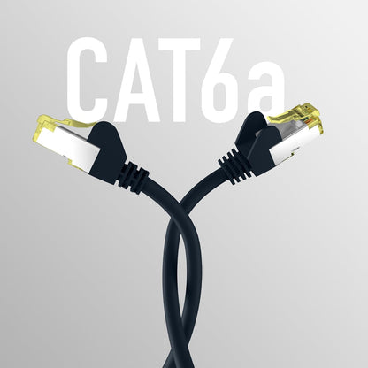 EFB-Elektronik Cat6a Patch Cable S/FTP PIMF Black 10 m