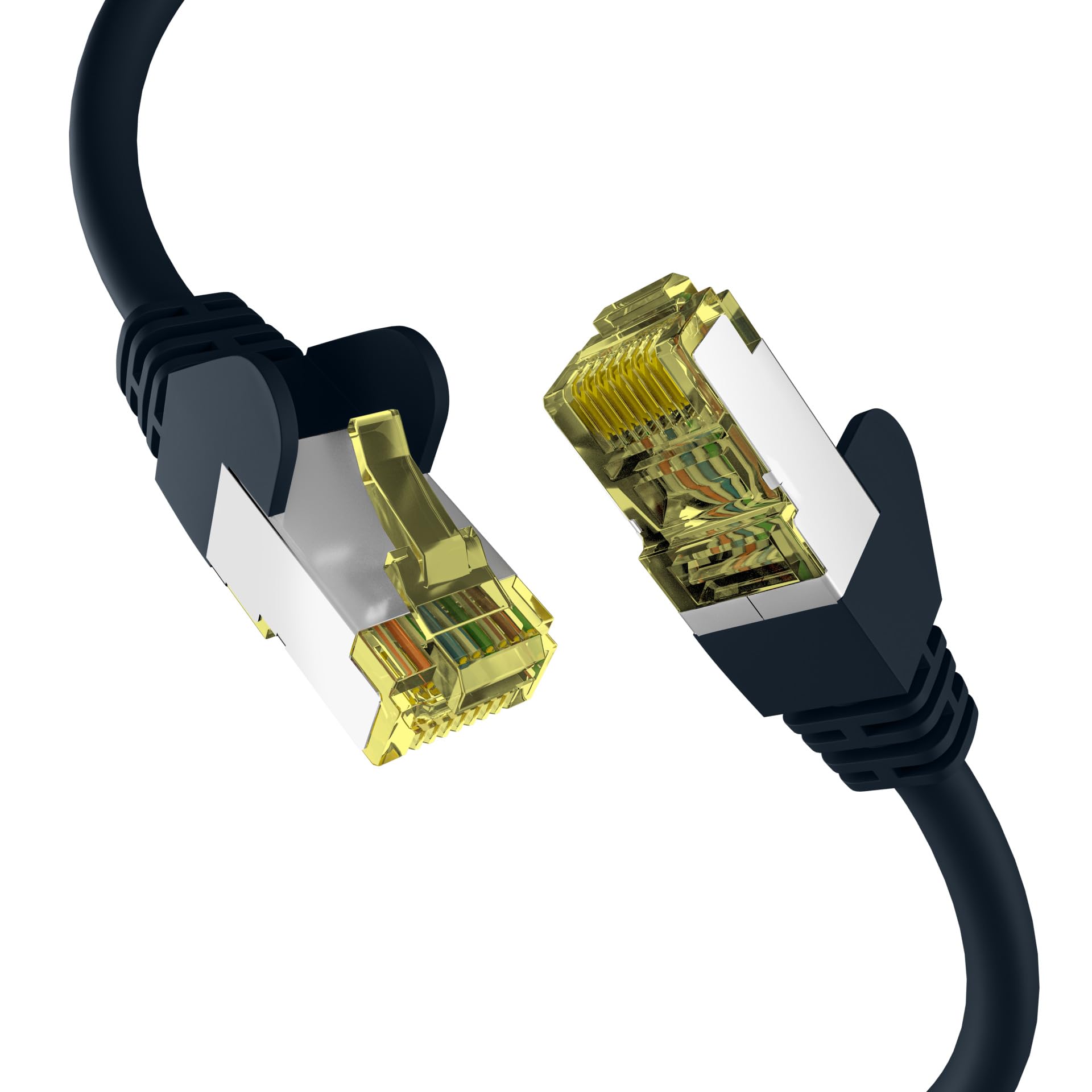 EFB-Elektronik Cat6a Patch Cable S/FTP PIMF Black 10 m