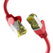 EFB Eletronik Cat6a Red Patch Cable S/FTP PIMF 25 m