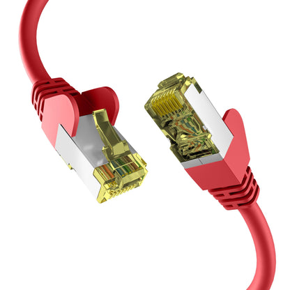 EFB Eletronik Cat6a Red Patch Cable S/FTP PIMF 25 m