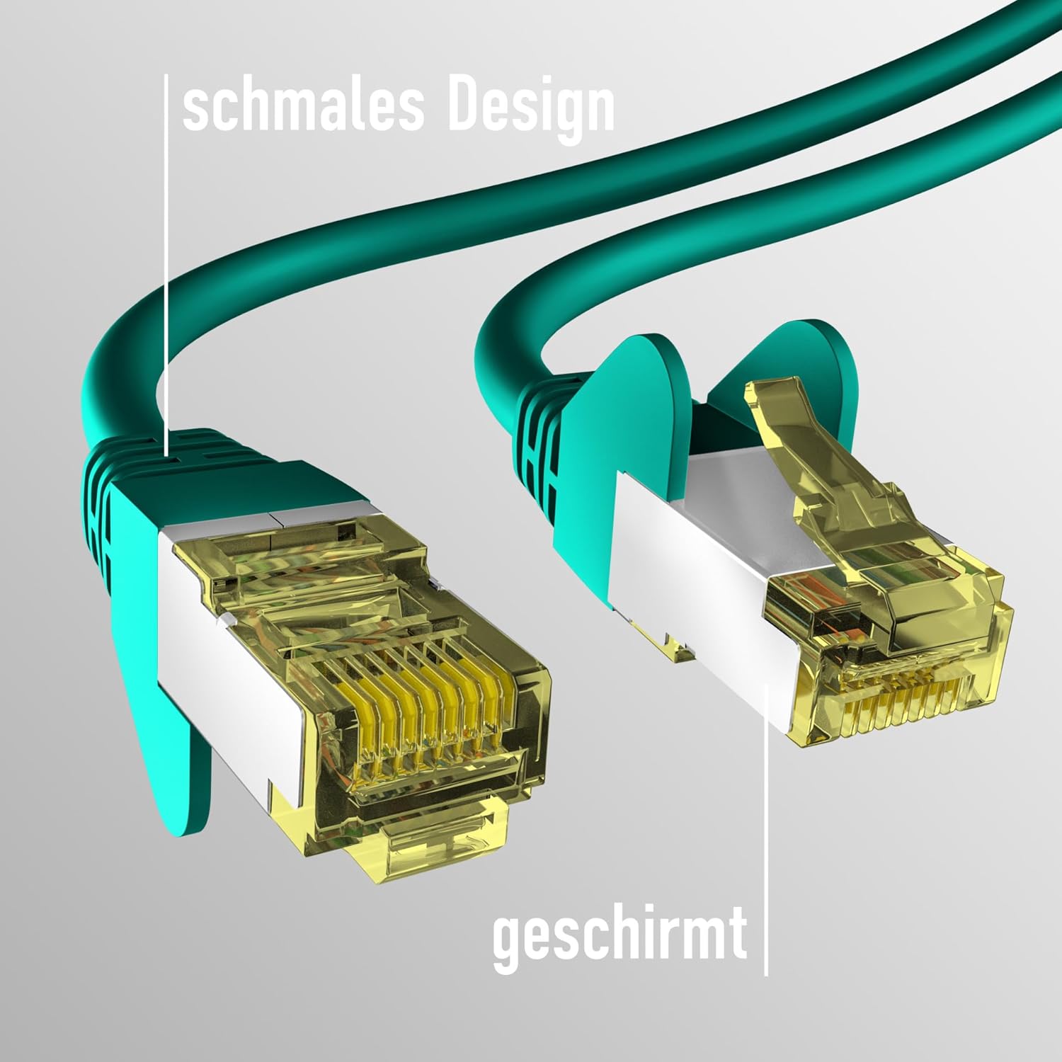 EFB-Elektronik CAT6a Green Patch Cable S/FTP PIMF 2 m