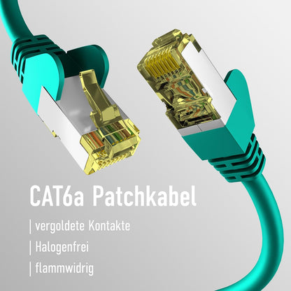 EFB-Elektronik CAT6a Green Patch Cable S/FTP PIMF 2 m