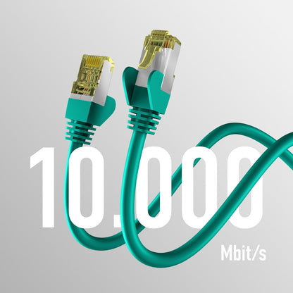 EFB-Elektronik CAT6a Green Patch Cable S/FTP PIMF 2 m