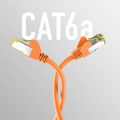 EFB-Elektronik Cat6a Orange Patch Cable S/FTP PIMF 1.5 m