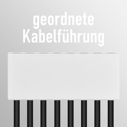 `EFB Keystone Anschlussbox, 8Port, Aufputz,`