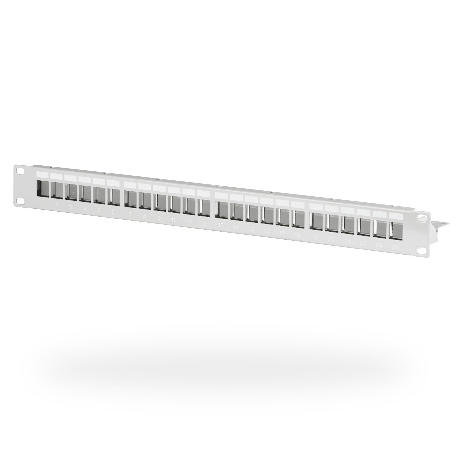 `EFB Verteilerfeld Patchpanel 19 Zoll 1HE, 24-Port,`
