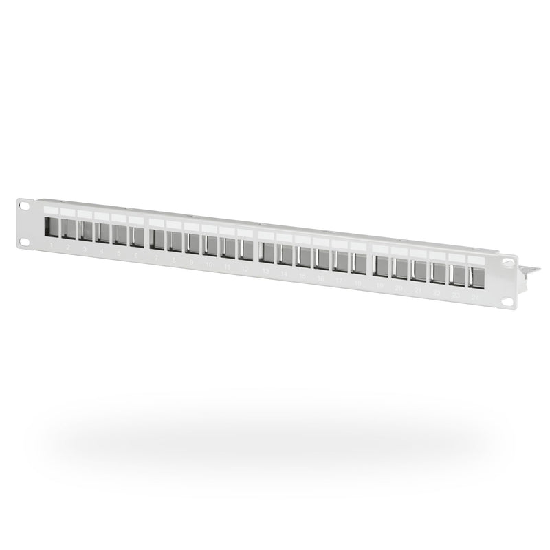 `EFB Verteilerfeld Patchpanel 19 Zoll 1HE, 24-Port,`