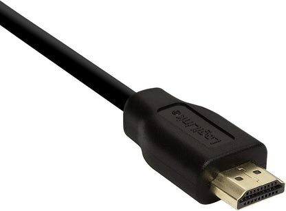LogiLink CH0054 HDMI High Speed with Ethernet Cable, 15 Meter Length, Black, 15 Meter Length