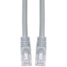 LogiLink CP0135 CAT5e UTP Flat Patch Kabel, AWG 30, blau Colour RJ45 Short Plug, weiß, 2M