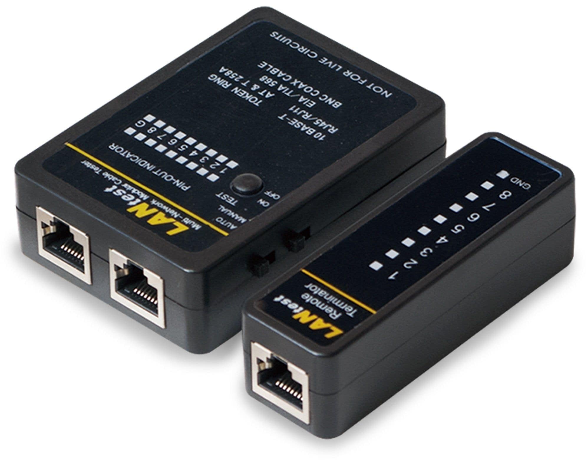 LogiLink Kabeltester Netzwerk RJ45/RJ11/RJ12& BNC