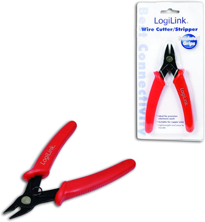 LogiLink Professional Seitenschneider (45° gewinkelt) für Drahtdurchmersser 20-24 AWG