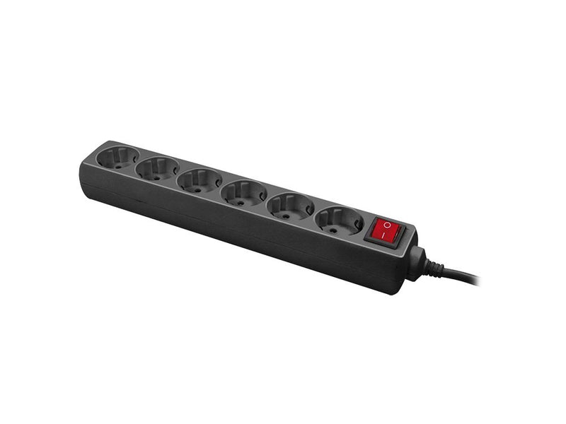`LogiLink Steckdosenleiste 6-fach, 1,4m, m. Schalte`