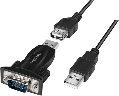LogiLink AU-0034 USB 2.0 A Male to Serial Adaptor FTDI Chip