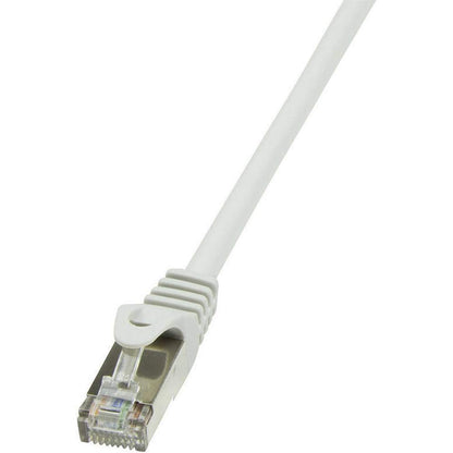 LogiLink CP1072D RJ45 Netzwerkkabel, Patchkabel CAT 5e SF/UTP 5.00m Grau, 3 Stück