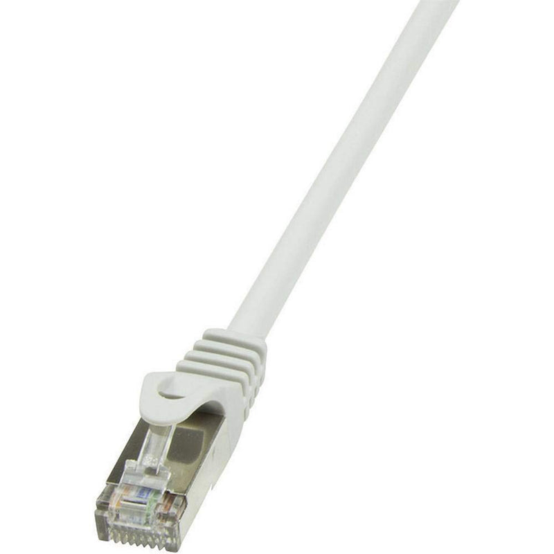 LogiLink CP1072D RJ45 Netzwerkkabel, Patchkabel CAT 5e SF/UTP 5.00m Grau, 3 Stück